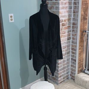 Black Velvet sweater NWT